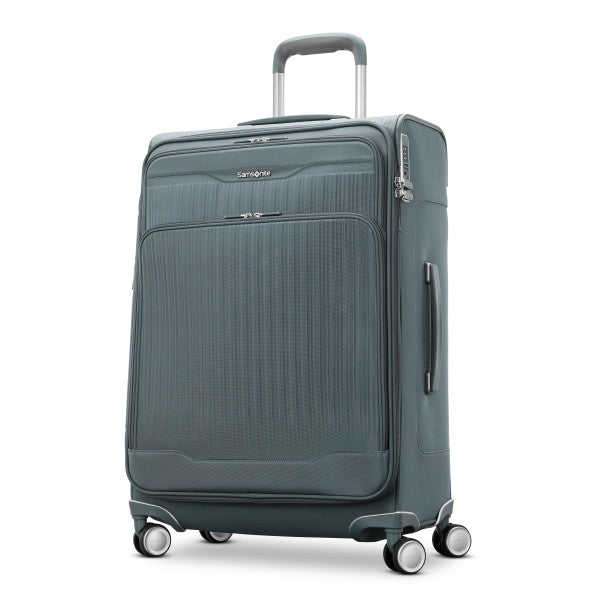 Samsonite Silhouette 18 Medium Expandable Spinner Slate Blue