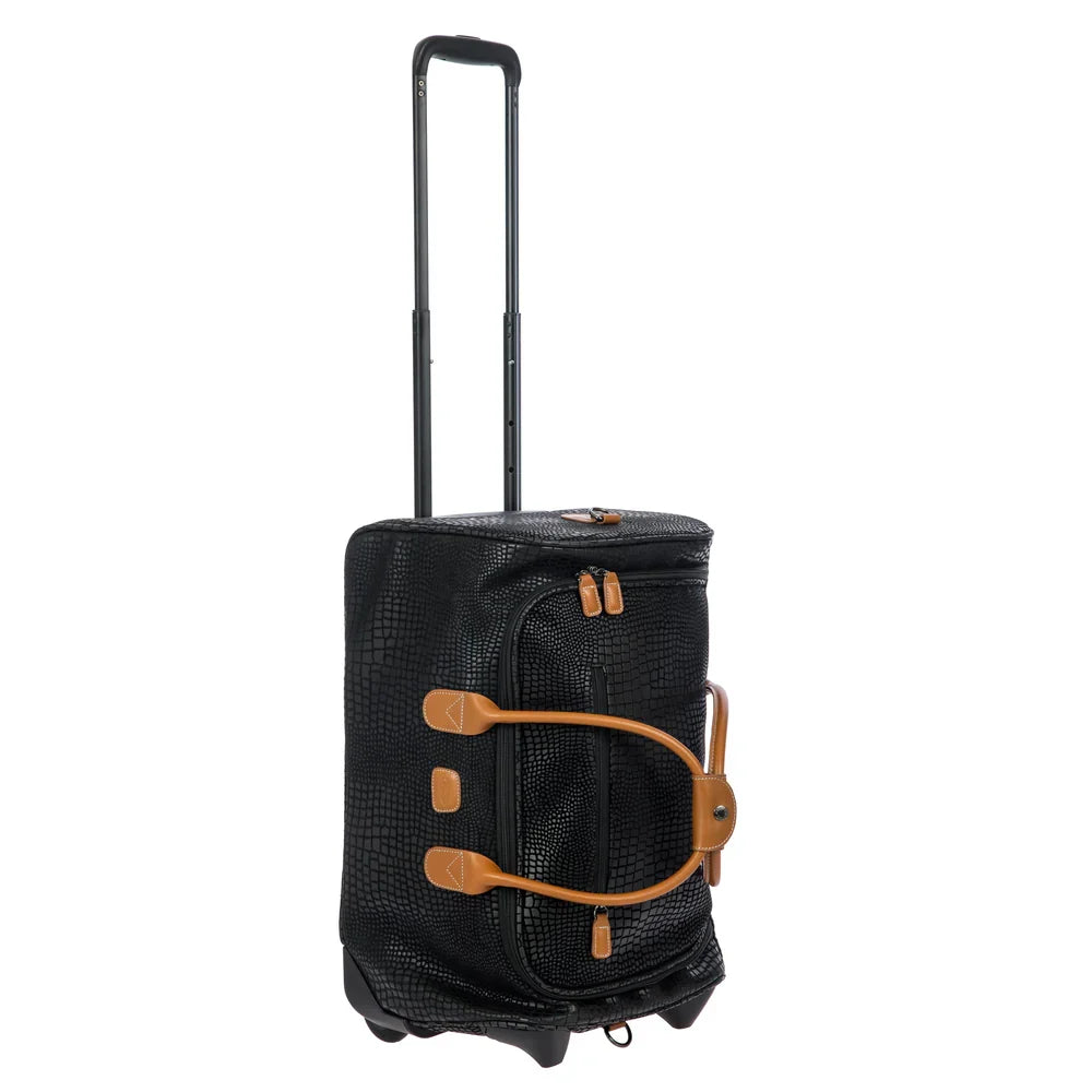 Brics Mysafari 21" Rolling Duffel Black