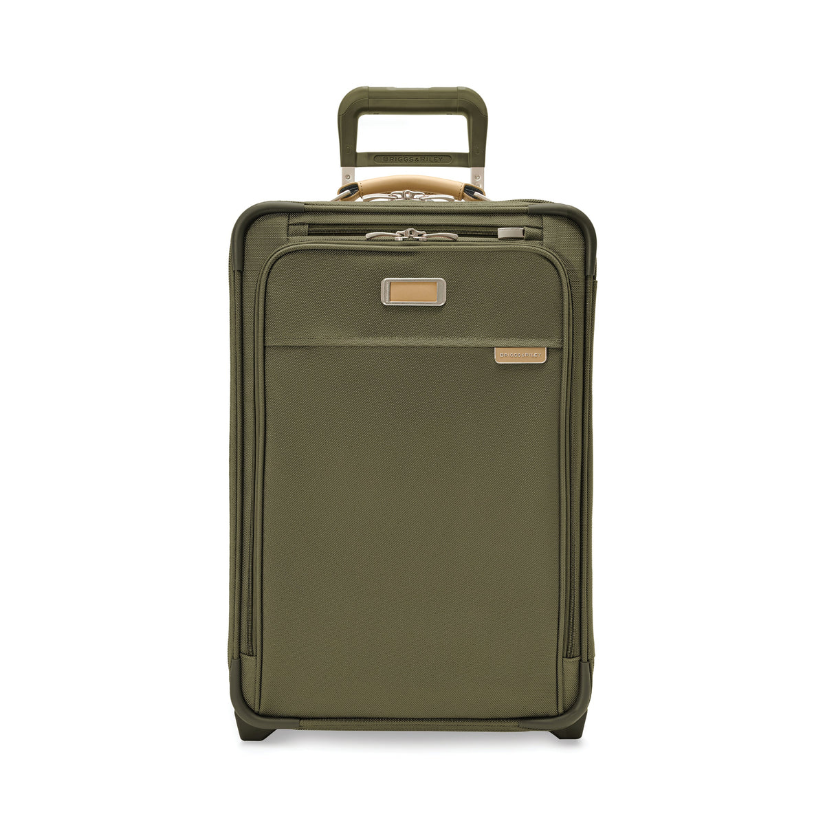 Briggs & Riley Baseline Essential Two-Wheeled Carry On Olive